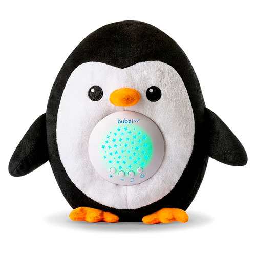 Sensor Activado Por el llanto Del Bebé Peluche Para Bebé Pingüino - Máquina de Ruido Blanco – Luz quitamiedos infantil – Regalo para Bebé Niña - Calmante del Sueño – Regalo para Recién Nacido